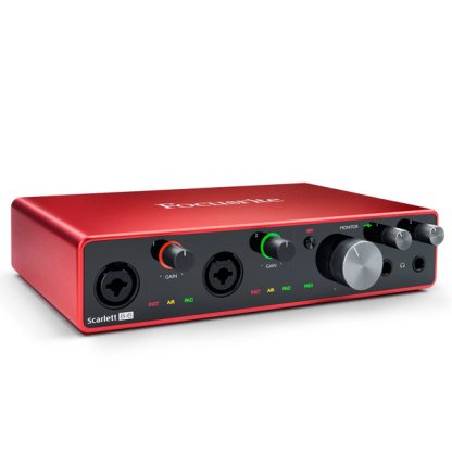 Interface de Áudio Seminovo Focusrite Scarlett 8i6 3° geração