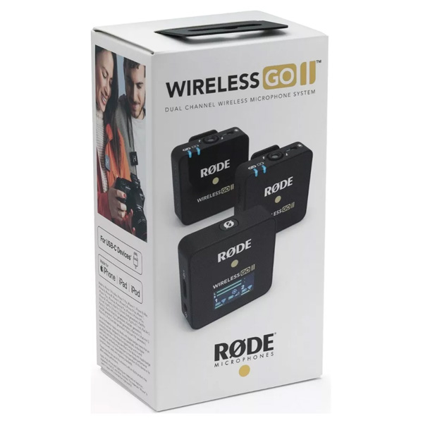 Rode Microphones Wireless GO II Dual Channel Wireless Microphone System 