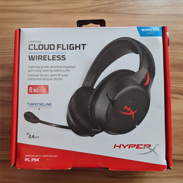  HyperX Cloud Flight - Wireless Gaming Headset, Long